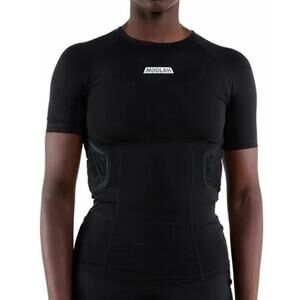 Moolah Women's Black Padded Compression Basketball Top Size M